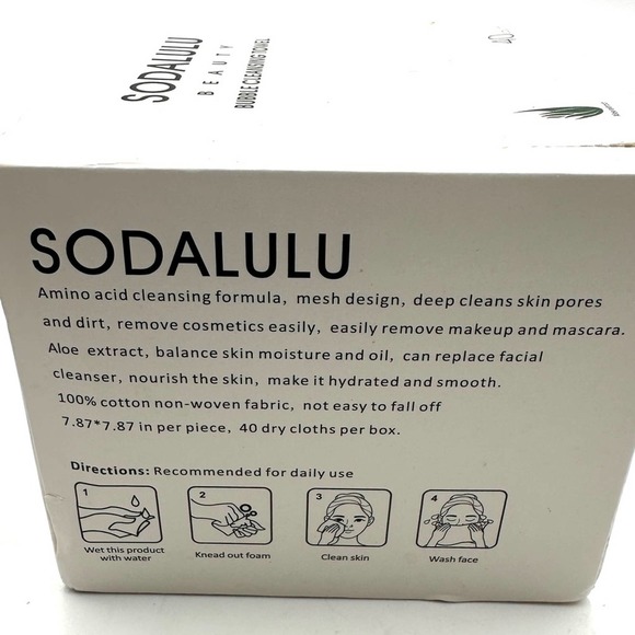Sodalulu  Disposable Cleaning Towels Makeup Remover Wipes Deep Clean Moisturize - Picture 7 of 9